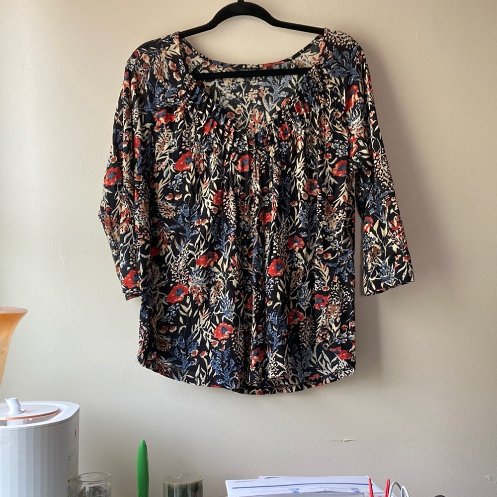 Lucky Brand multi color top
